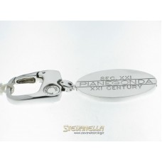 PIANEGONDA portachiavi in argento Logo referenza PA010826 new